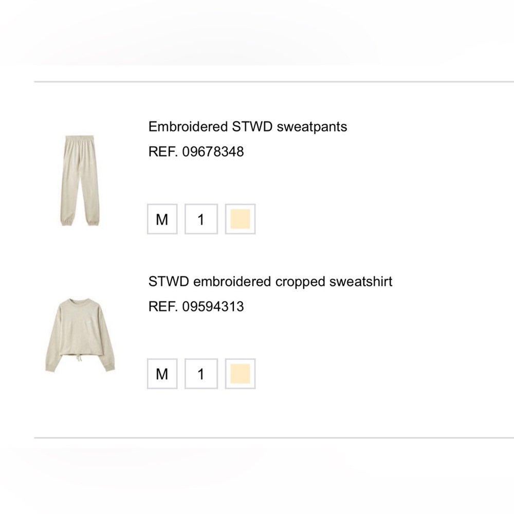 Pull & Bear matching set